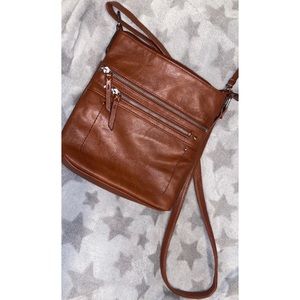 INC International Concepts brown crossbody bag